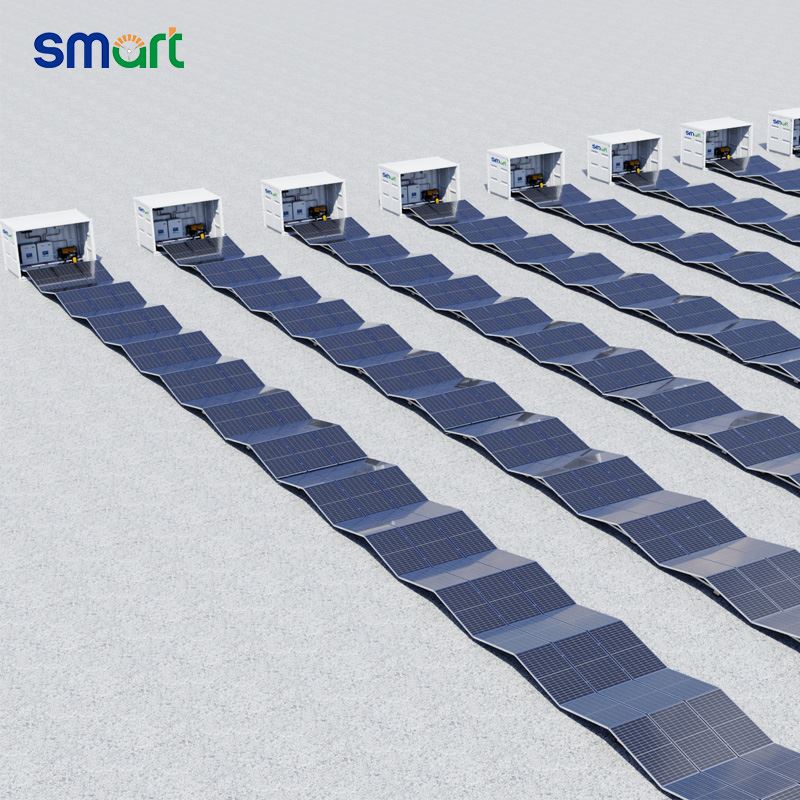 All-In-One Hybrid Solar Diesel Container